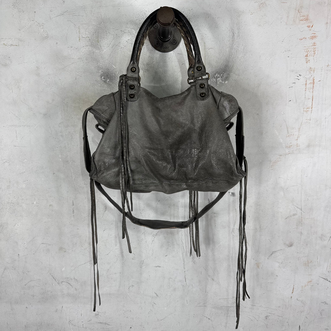 Balenciaga Grey City Bag