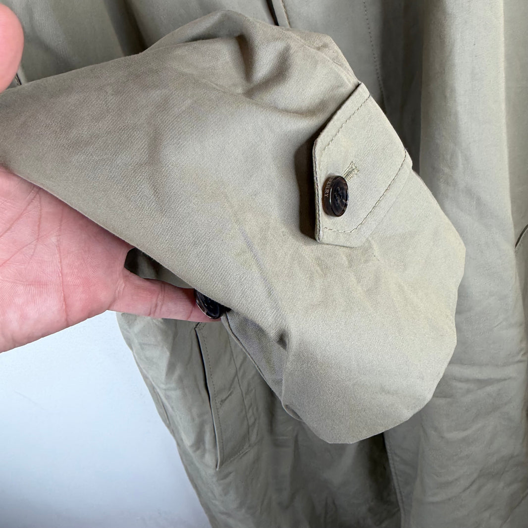 Burberry Plaid Liner Trench Coat