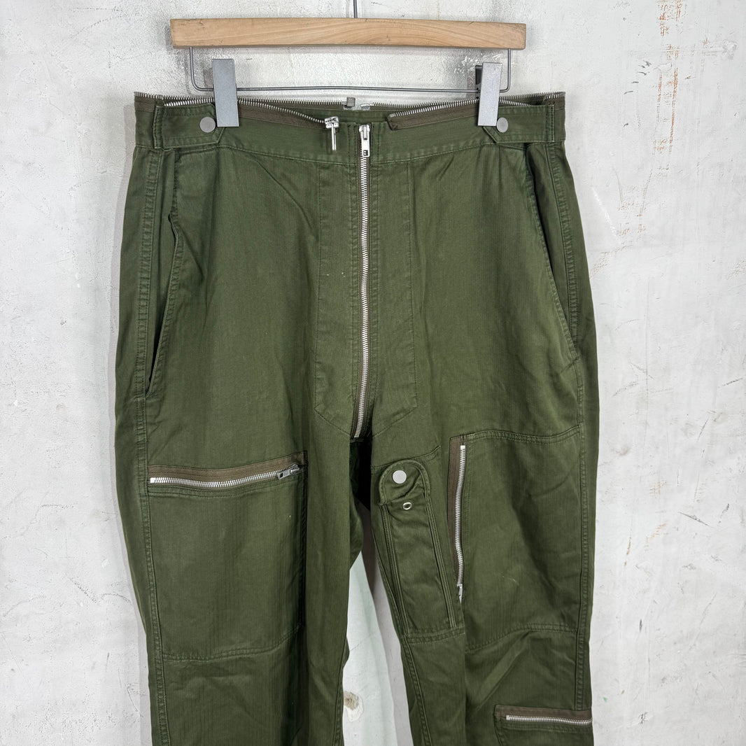 Margiela Zippered Flight Pants