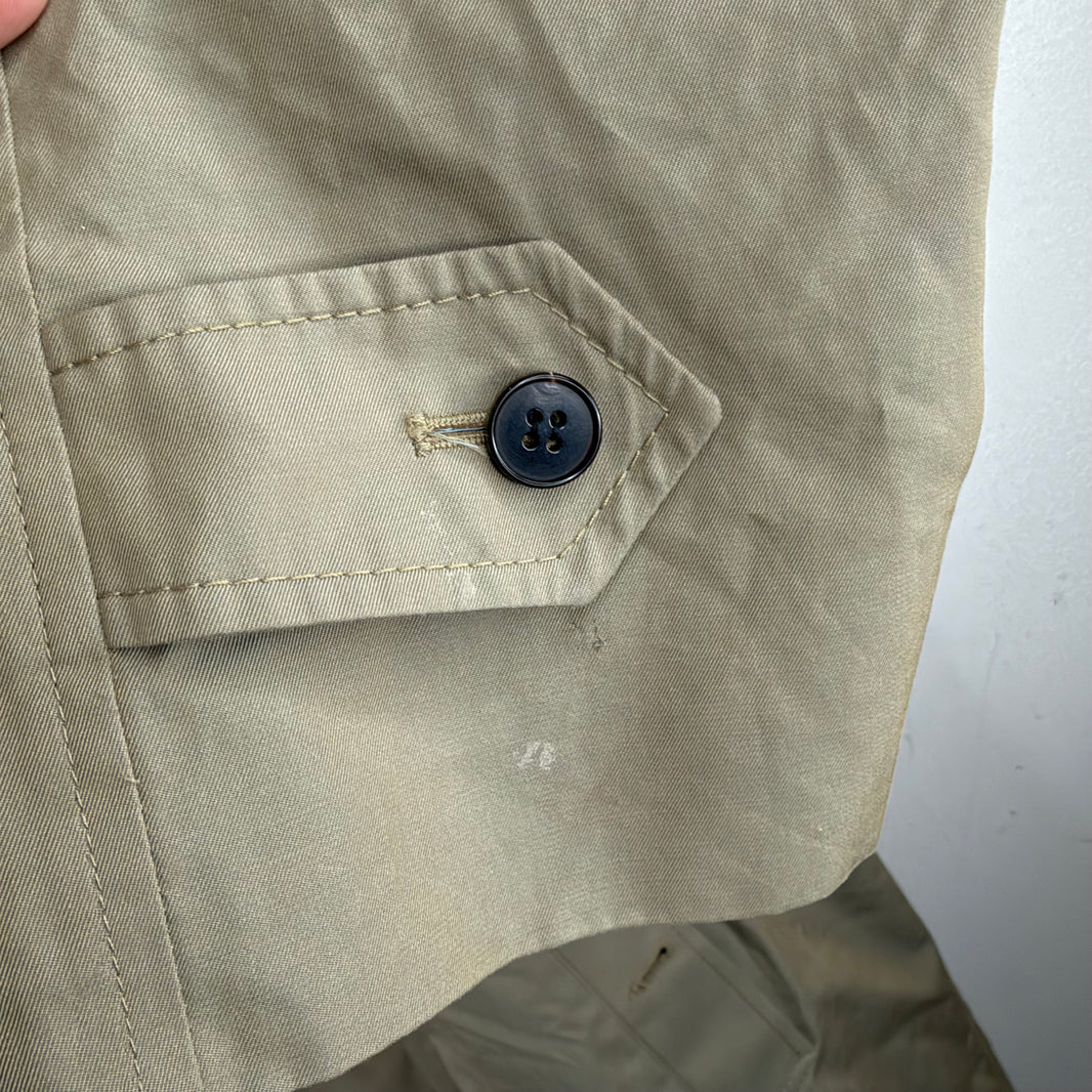 Burberry Plaid Liner Trench Coat