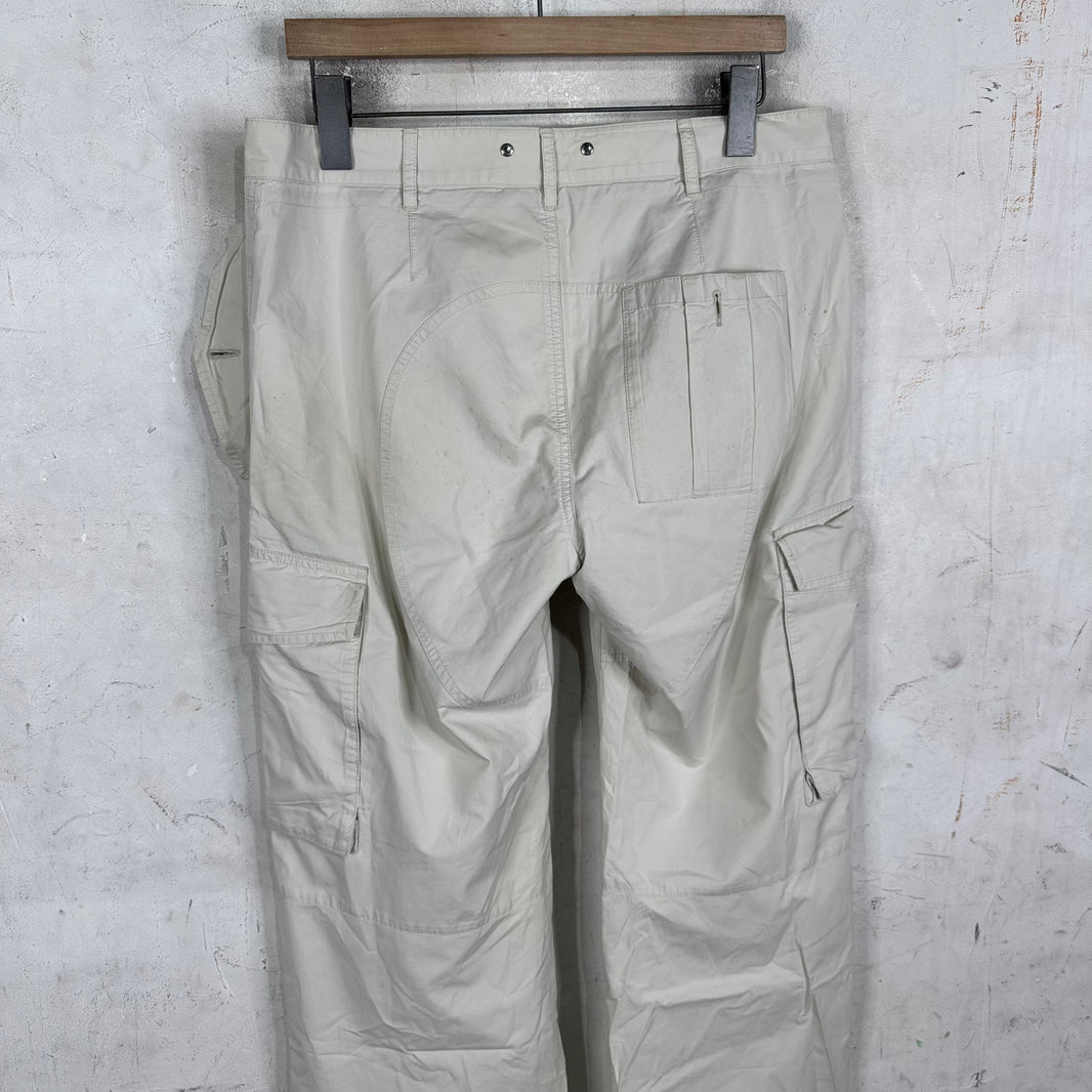 Prada Beige Low Rise Cargos