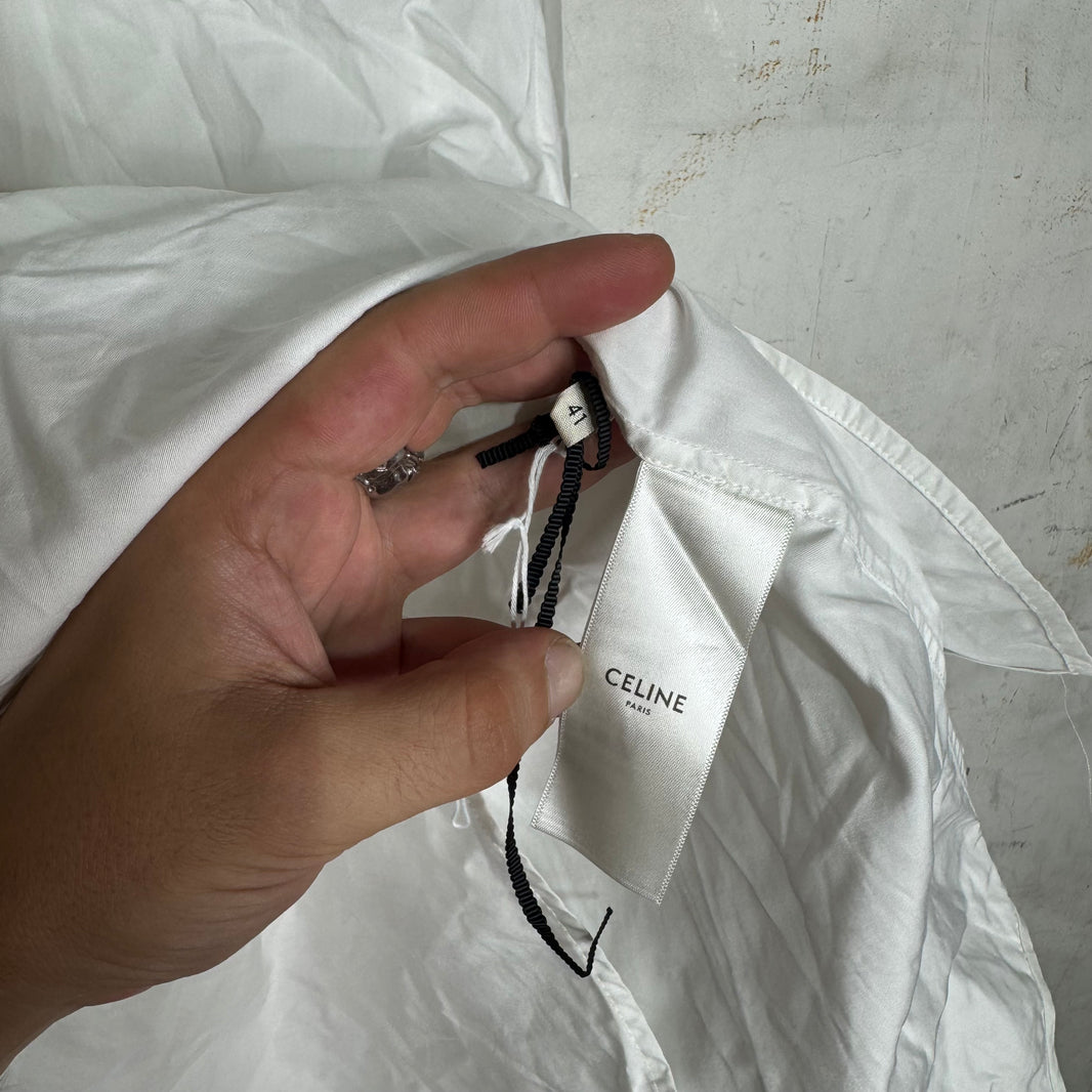 Celine Scruffled Collar Shirt