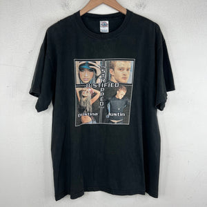 Vintage Stripped Justified Tour T-Shirt