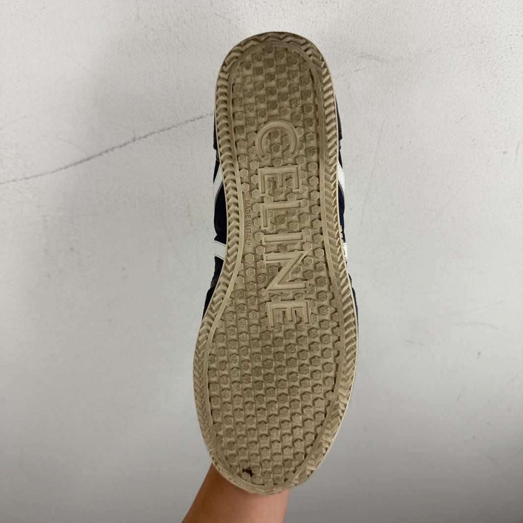 Celine Navy Jogger Low Sneakers