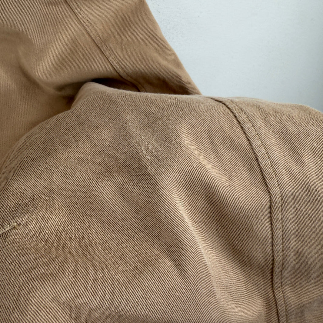 Lanvin Tan Chino Biker Trousers
