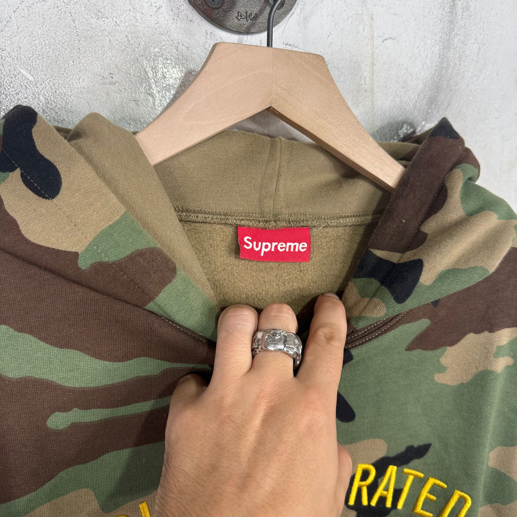 Supreme Highly Decorated Camo Hoodie
