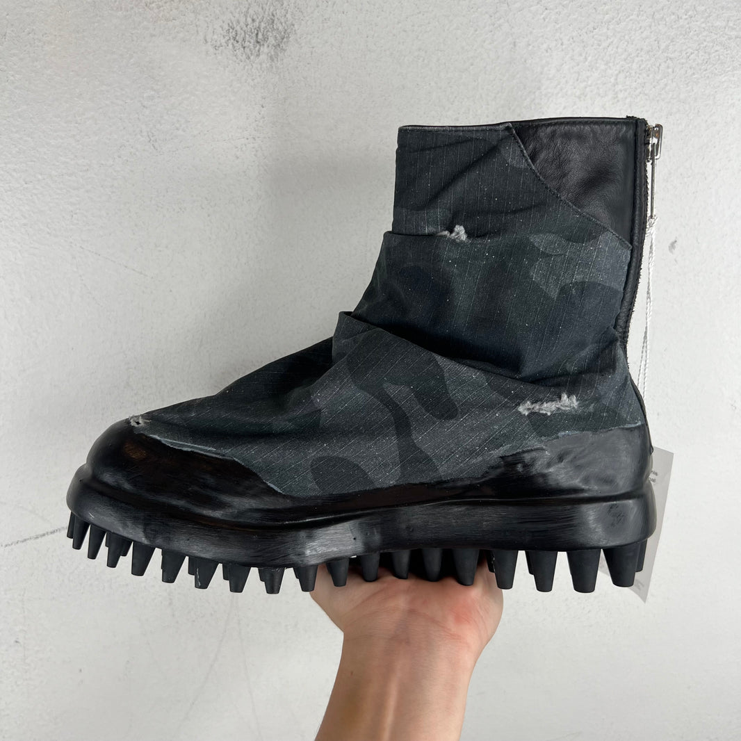 424 Black Camo Marathon Miner Boots