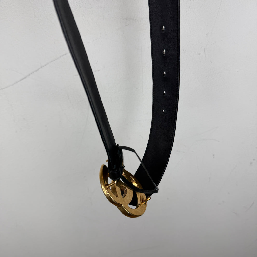 Gucci Gold GG Belt