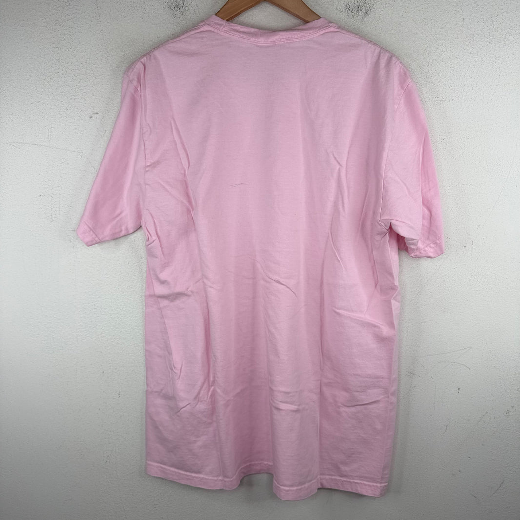Supreme Pink Arabic Box Logo T-Shirt