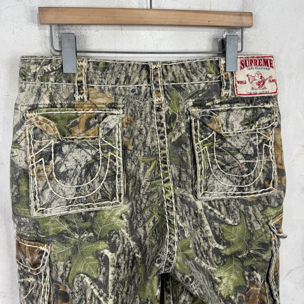 Supreme x True Religion Mossy Oak Cargos