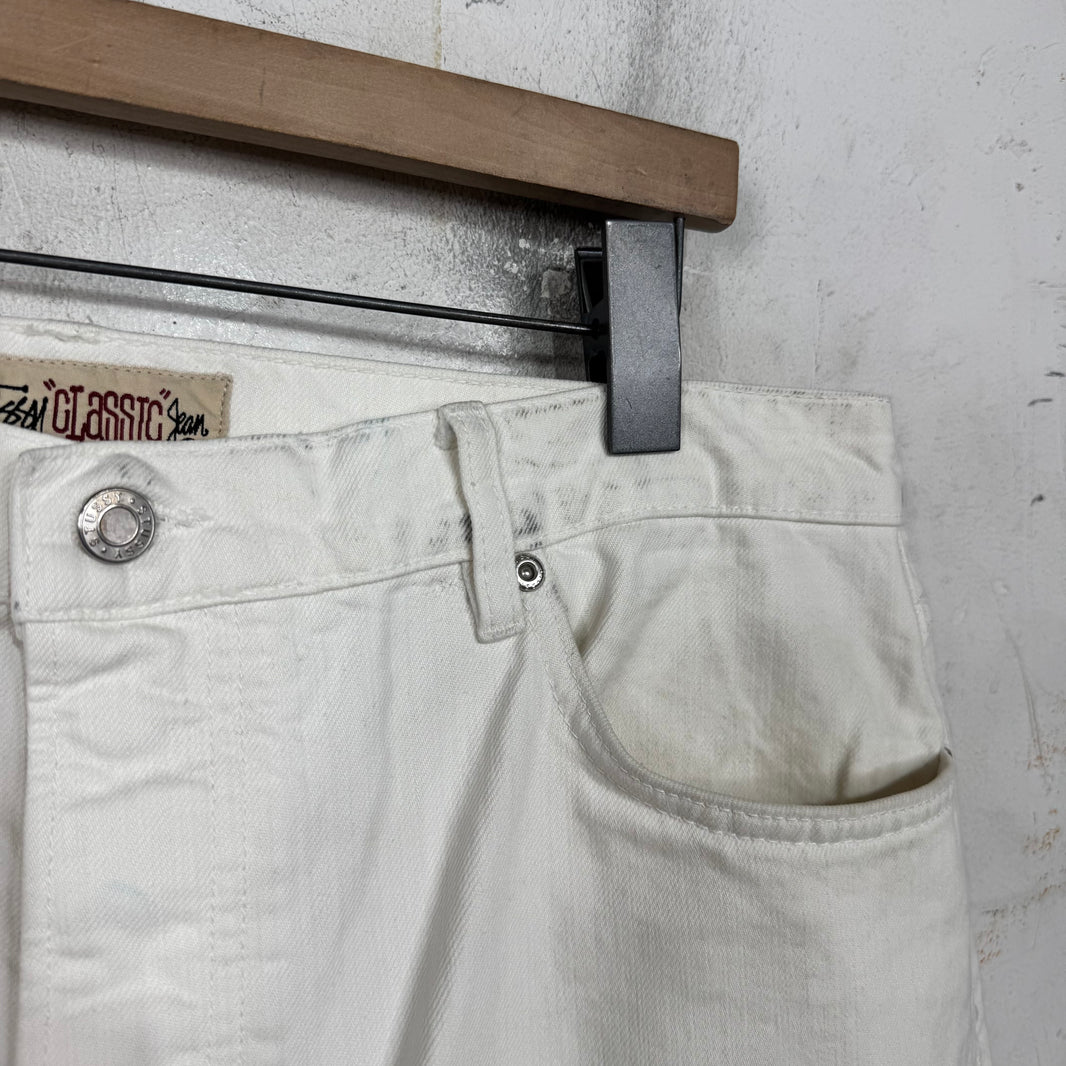Stussy Classic White Jeans