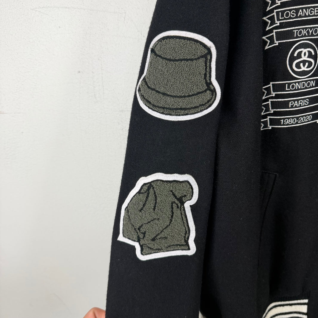 Stussy CDG Anniversary Varsity Jacket