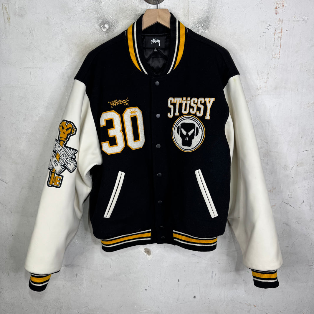 Stussy x Metalheadz Varsity Jacket