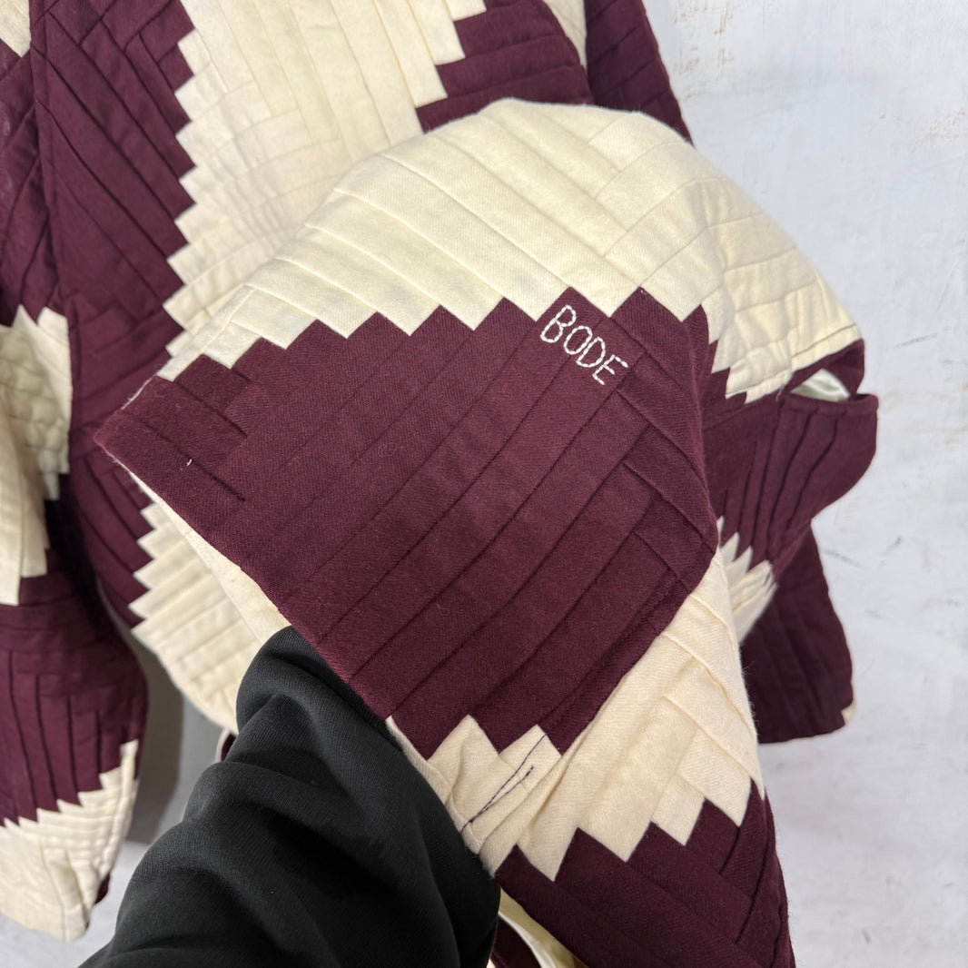 Bode Log Cabin Suiting Coat