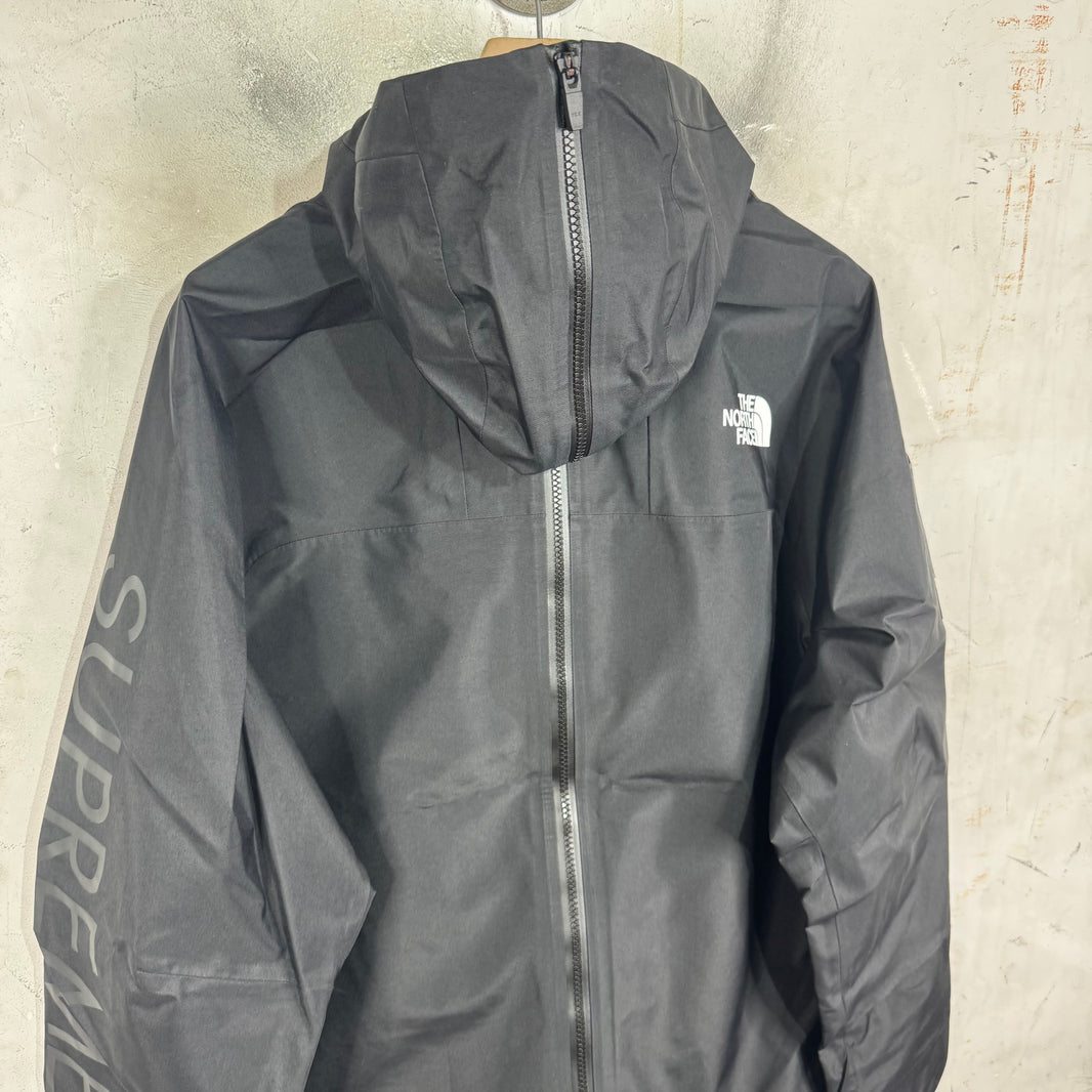 Supreme x TNF Black Split Rain Jacket