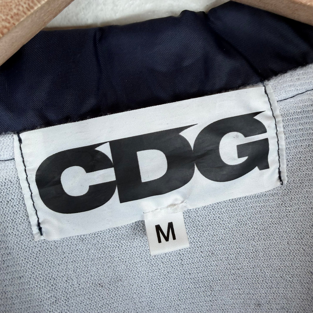 CDG Navy Polka Dot Coaches Jacket