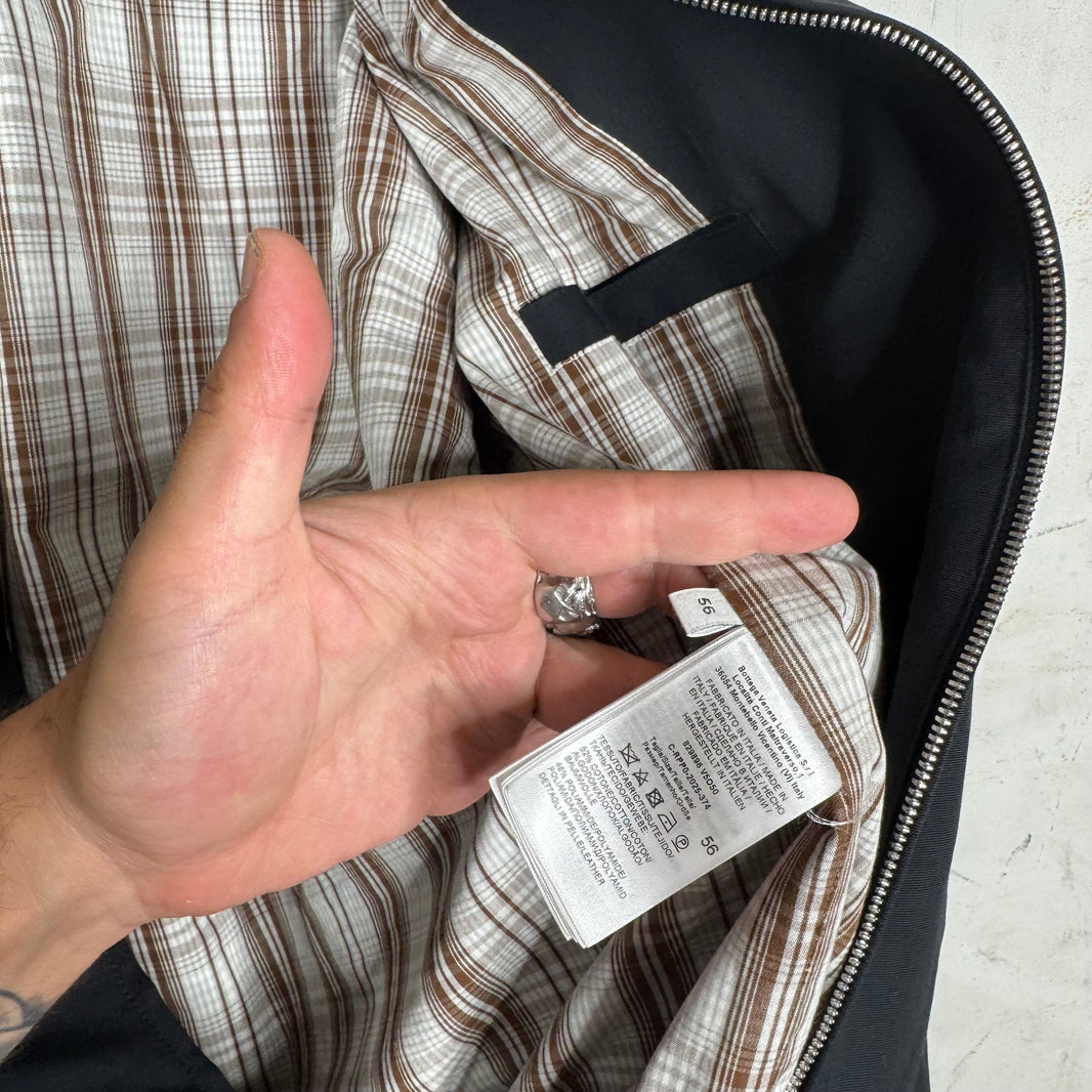 Bottega Veneta Collared Intrecciato Nylon Work Jacket