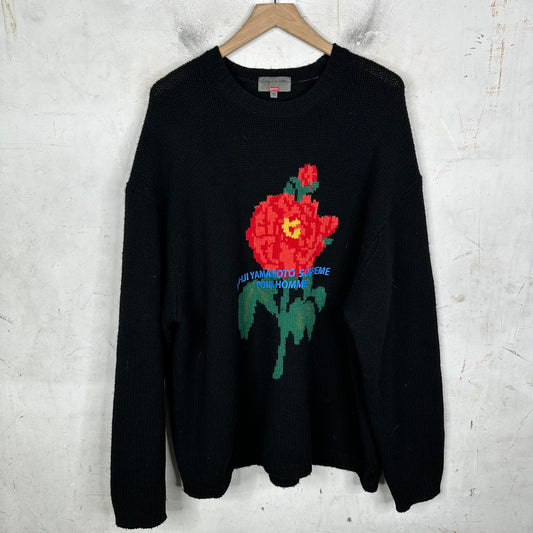 Supreme x Yohji Yamamoto Rose Sweater