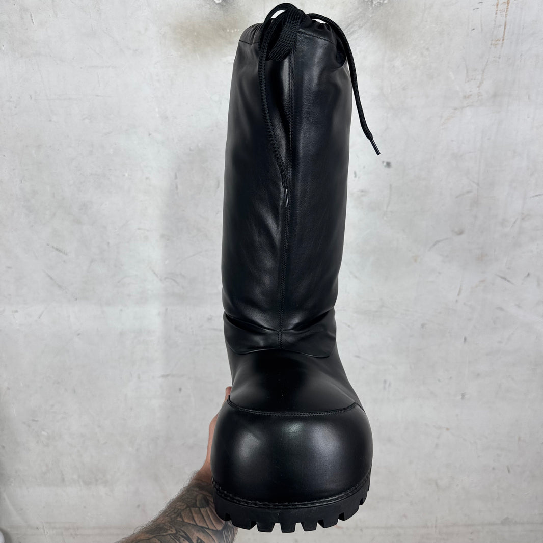 Balenciaga Leather High Alaska Boots