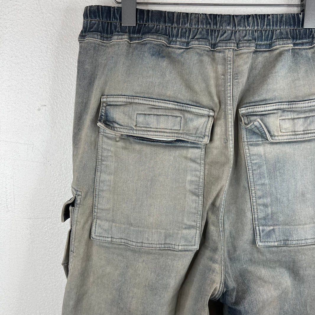 DRKSHDW Sky Double Cargo Jumbo Bela Jeans
