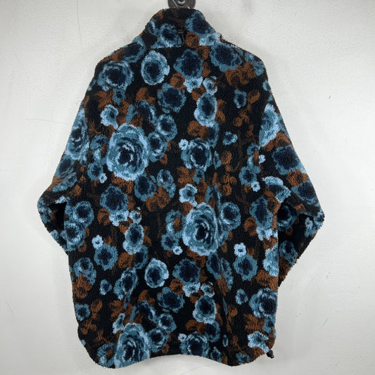 Martine Rose Blue Napa Fleece Zip Up Jacket