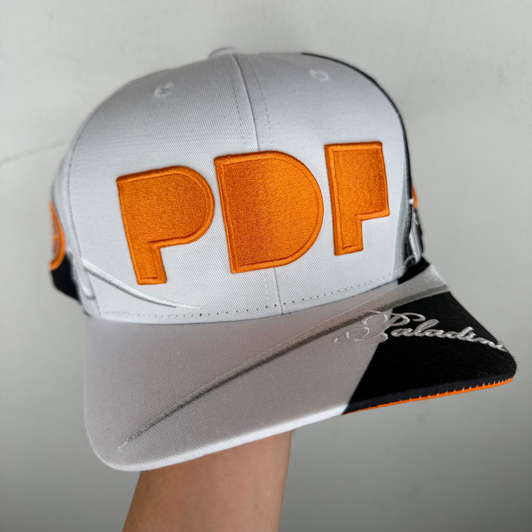 PDFCHANNEL White Racing Hat