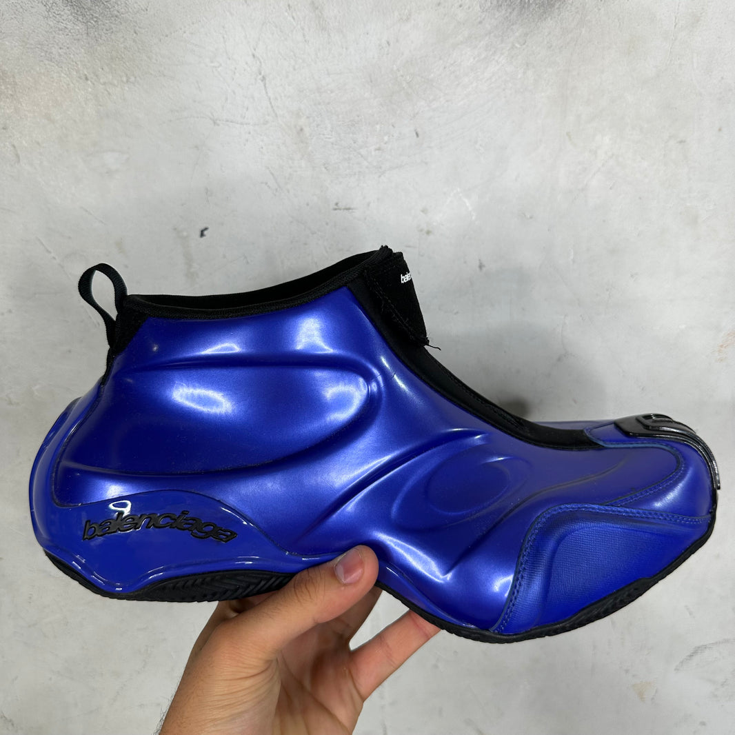 Balenciaga Blue Basketball Sneakers