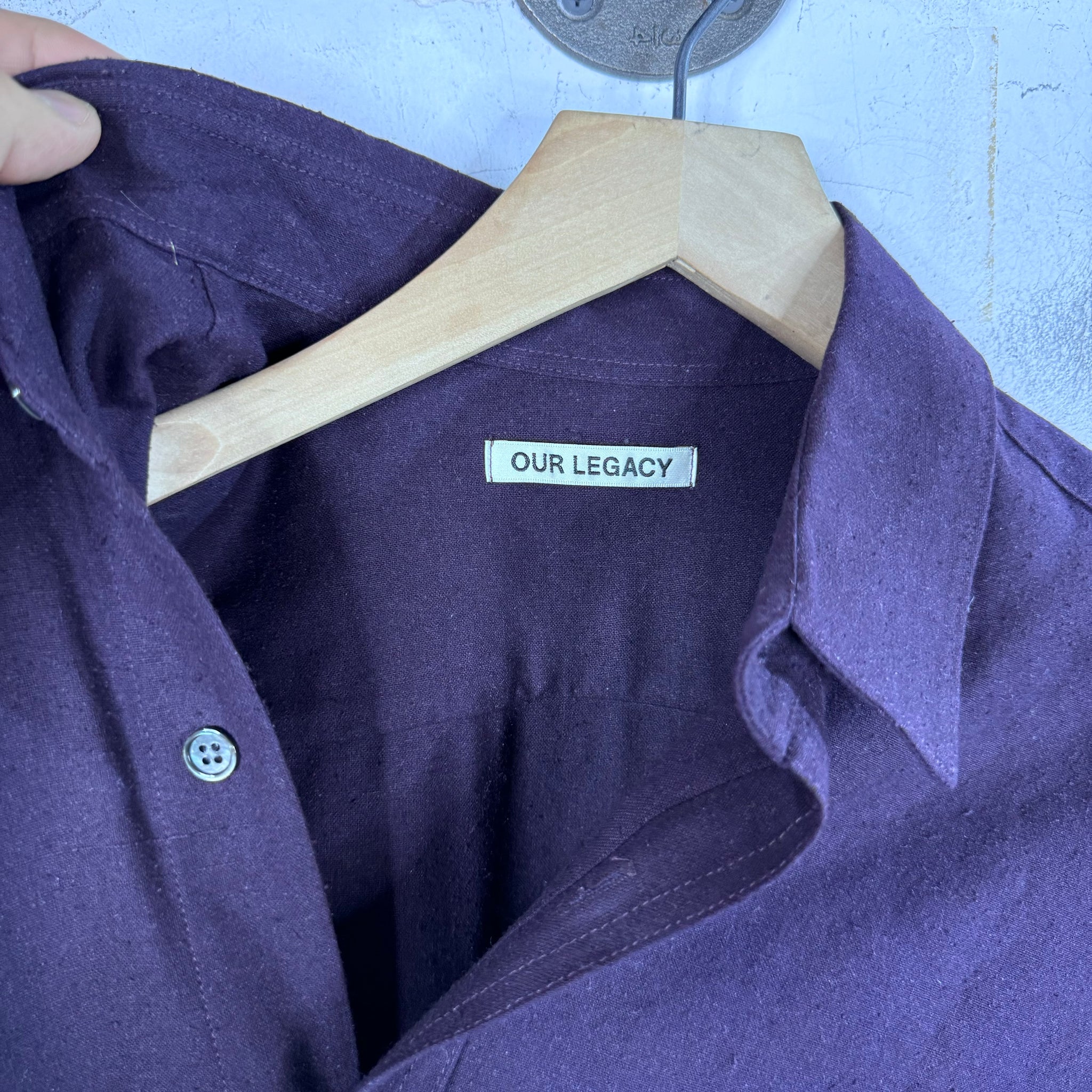 Our Legacy Purple Classic Shirt