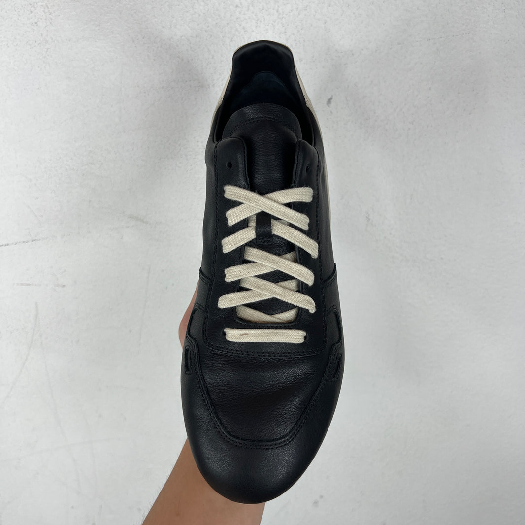 Rick Owens Black Minimal Sneakers