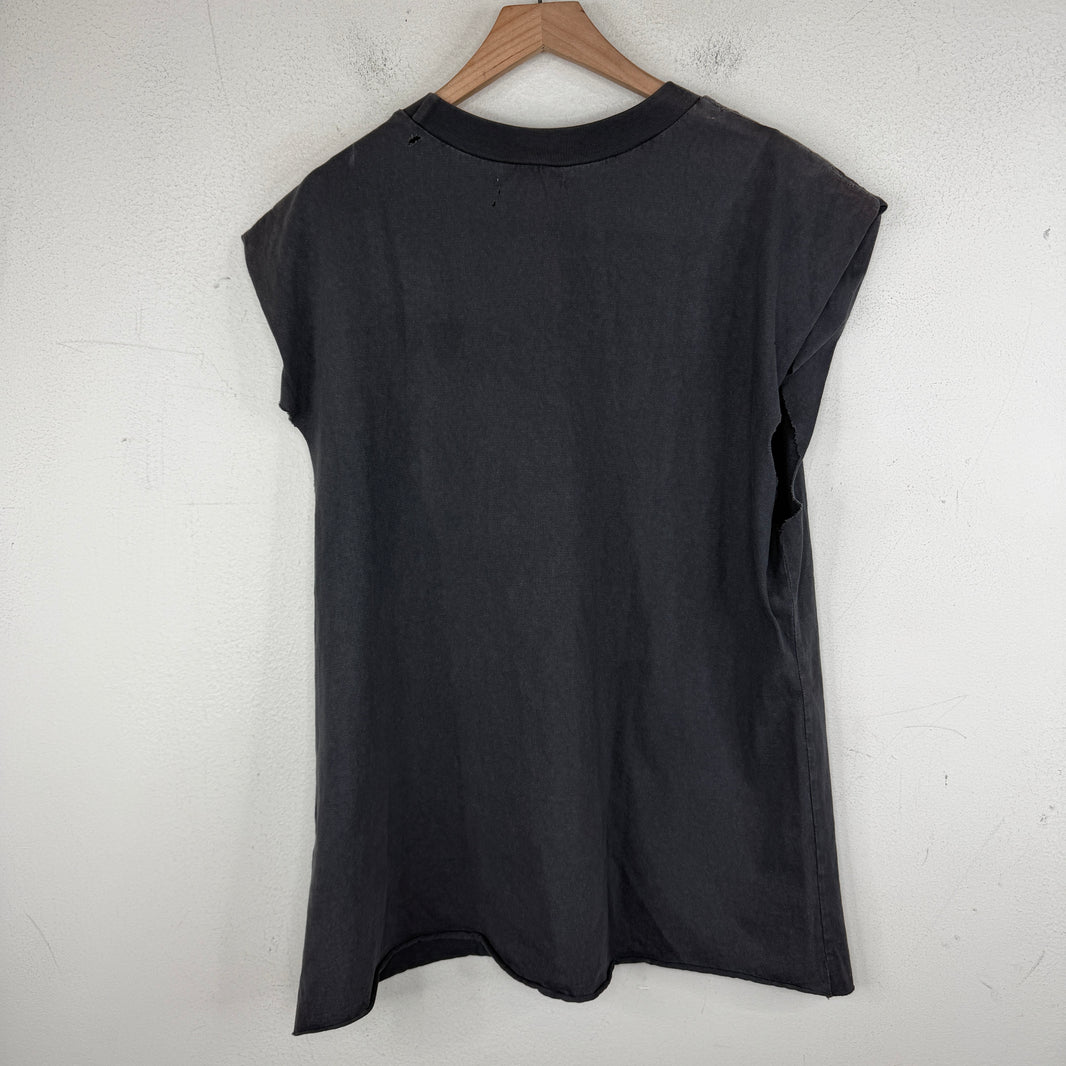 Greg Ross Gray Sleeveless T-Shirt