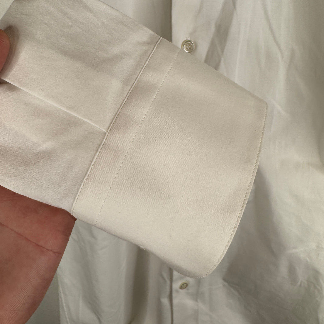 Alexander Mcqueen White Button Up LS Dress Shirt