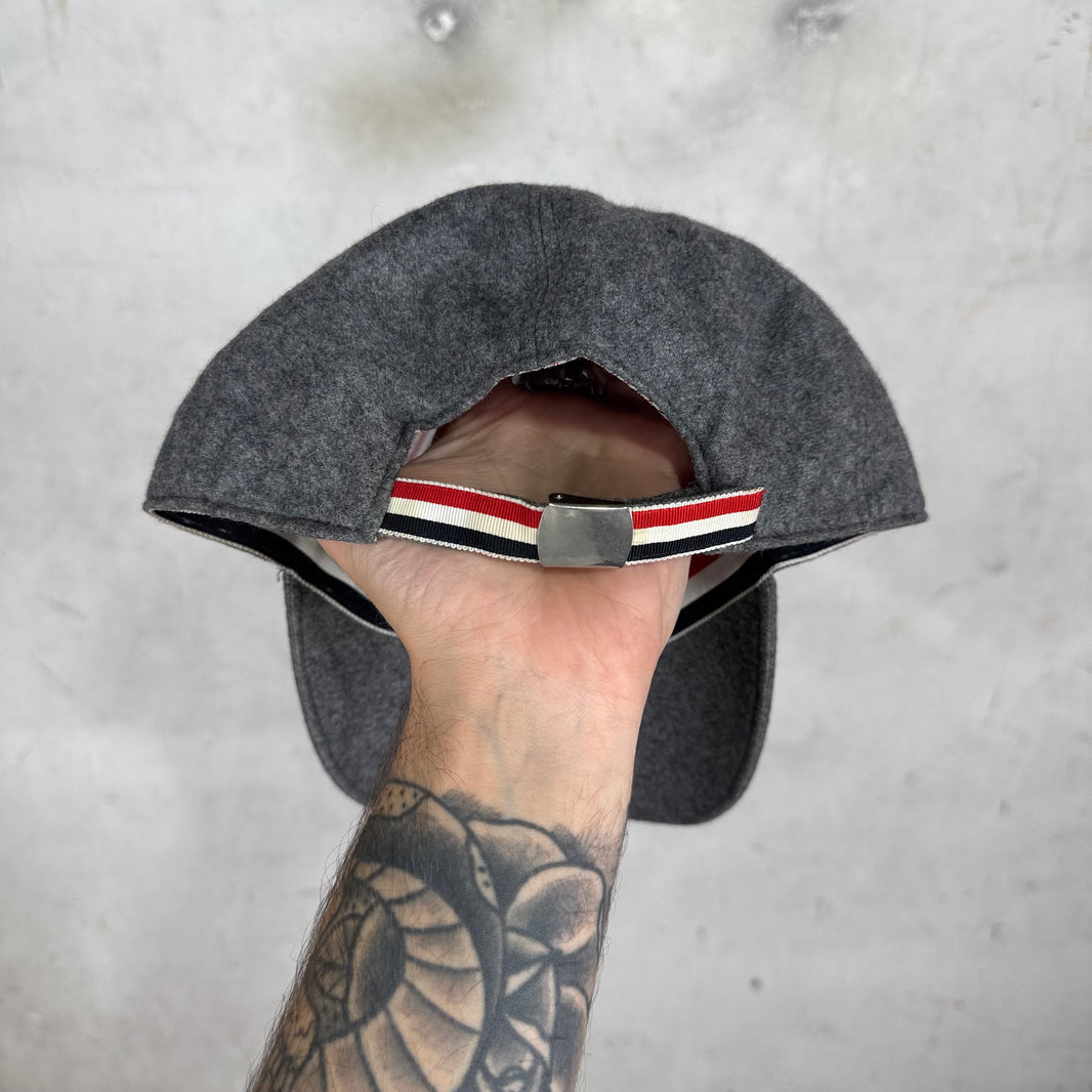 Thom Browne Grey Wool Hat