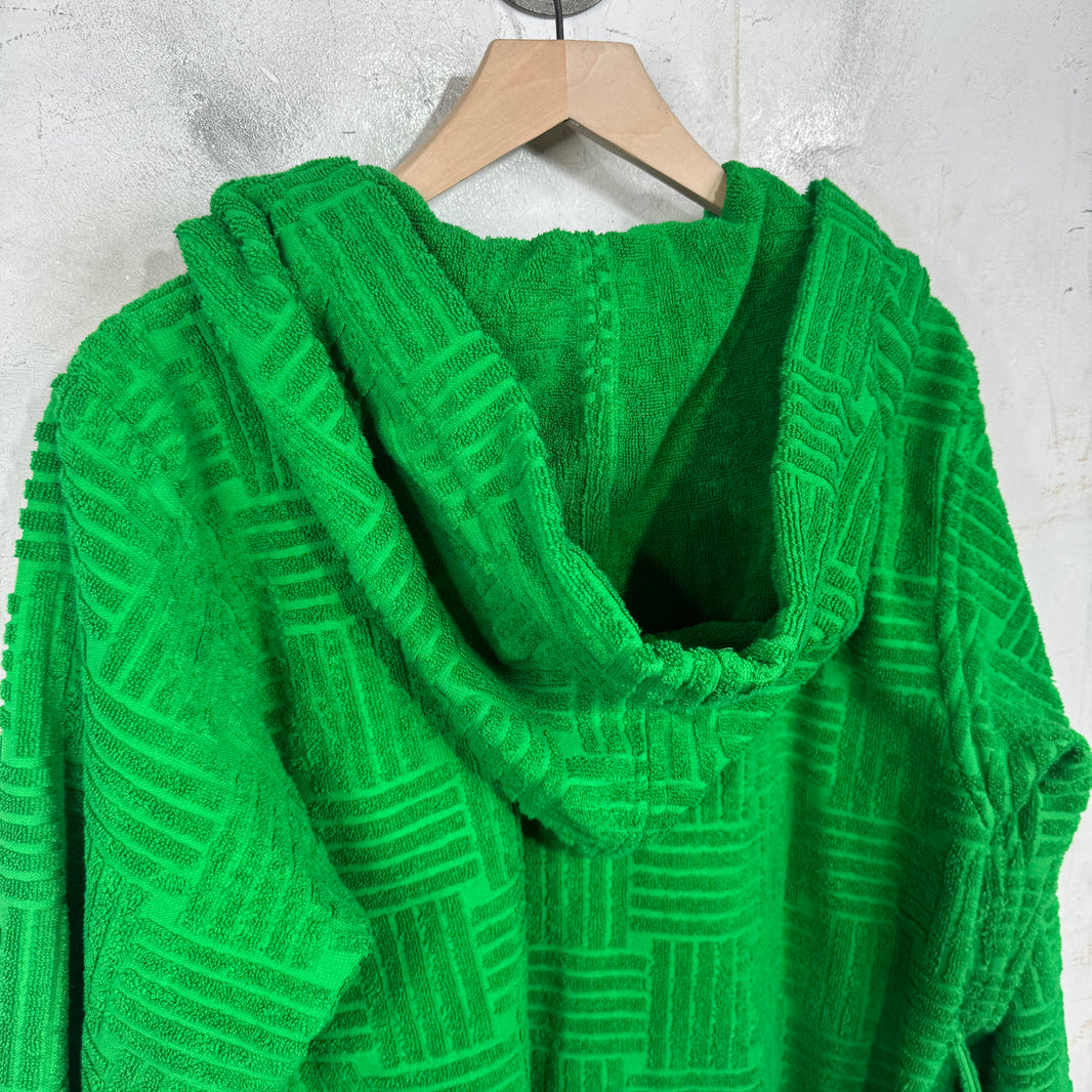 Bottega Veneta Green Bath Robe