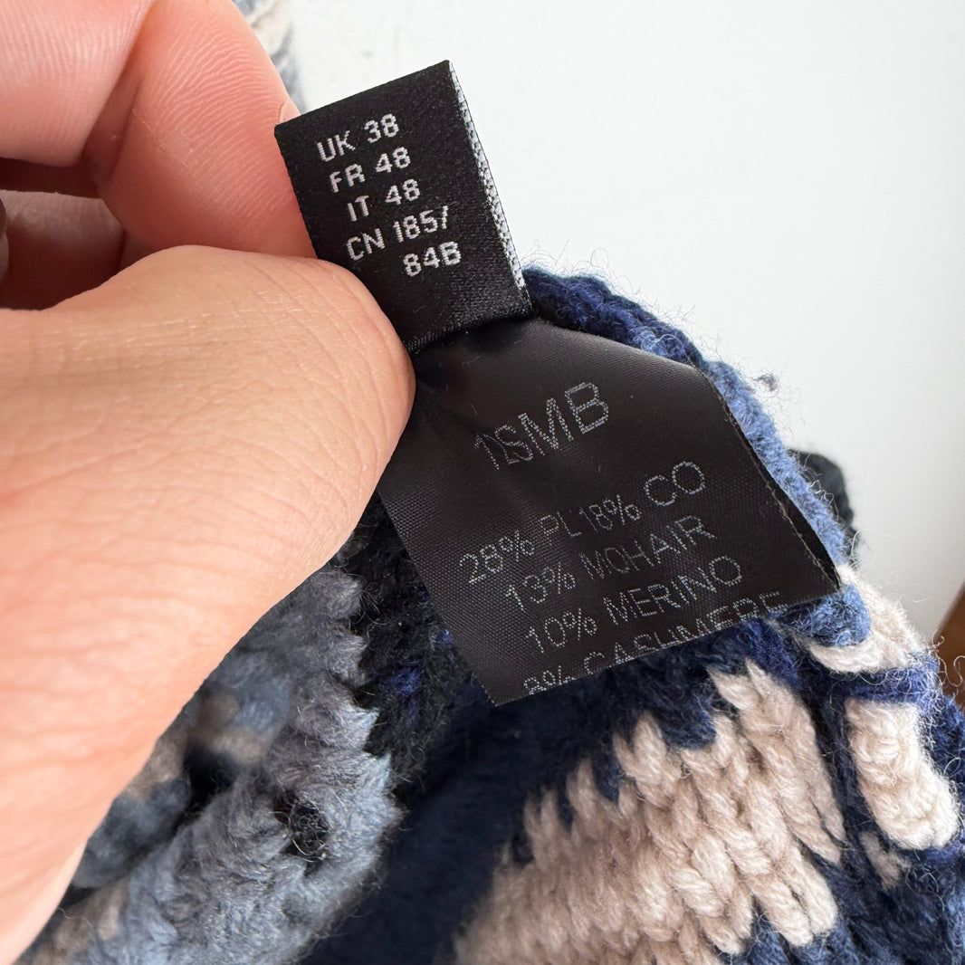 Amiri Sample Multi Color Woven Cardigan