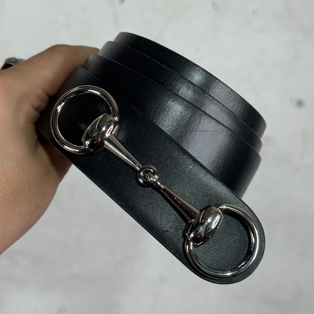 Gucci Horsebit Leather Demna Belt