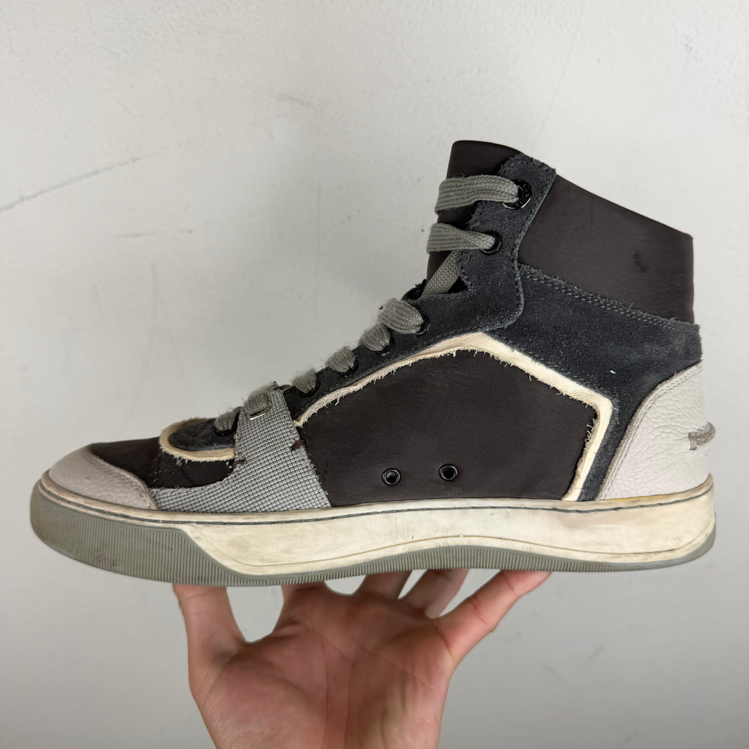 Lanvin Zipper High Top Sneaker