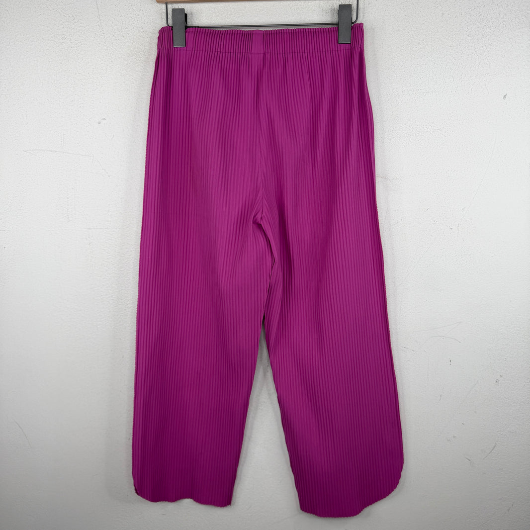 Issey Miyake Me Pink Pleated Pants