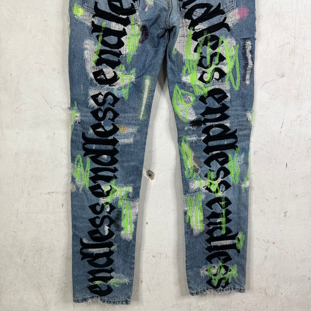Endless Denim OG Repaired Boro Jeans