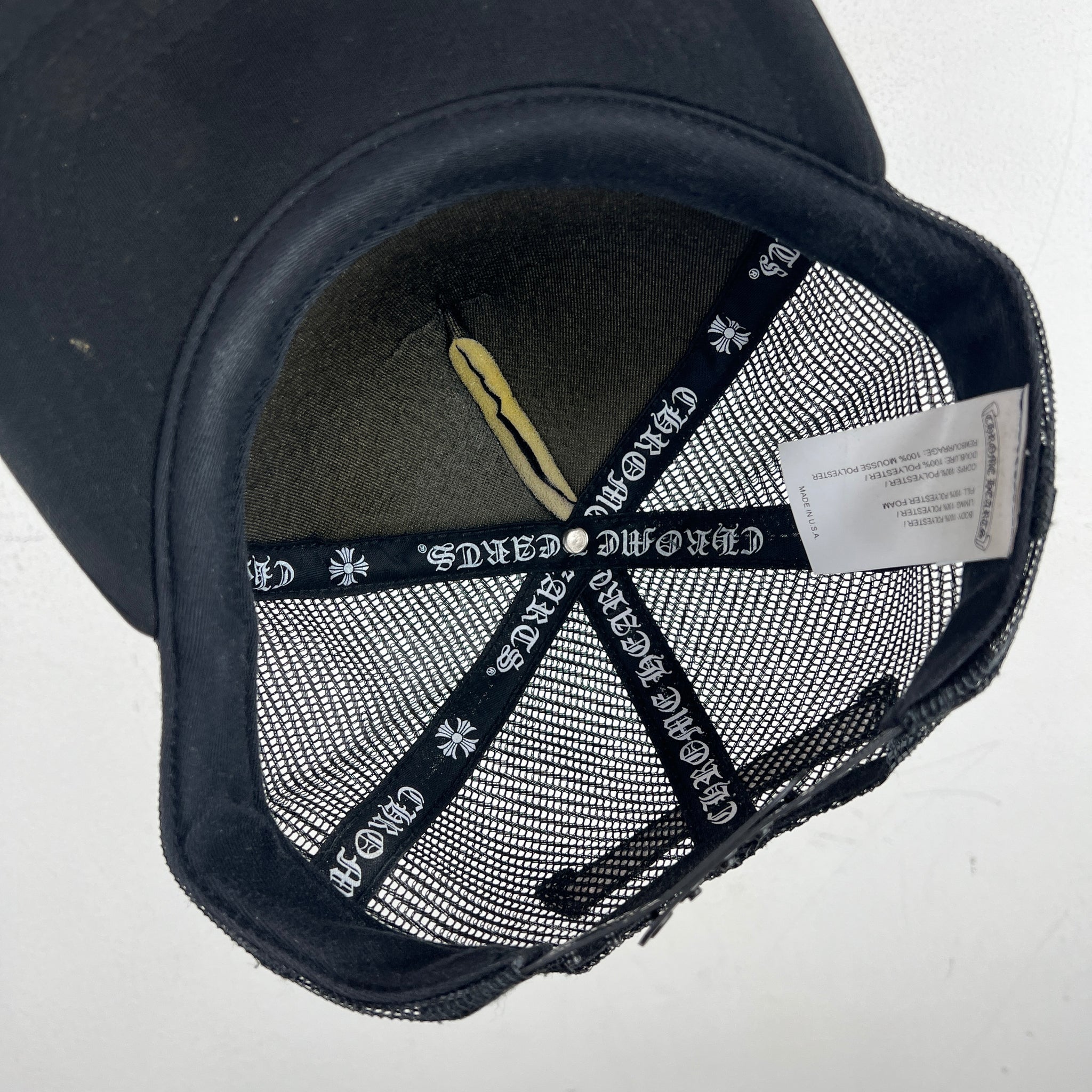 Chrome Hearts Triple Cross Hollywood Trucker Hat