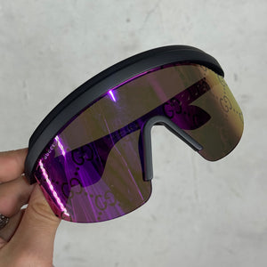Gucci Monogram Shield Sunglasses