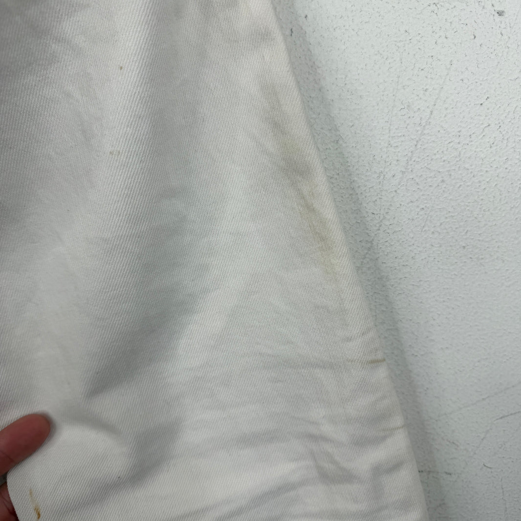 RRL White Slim Jeans