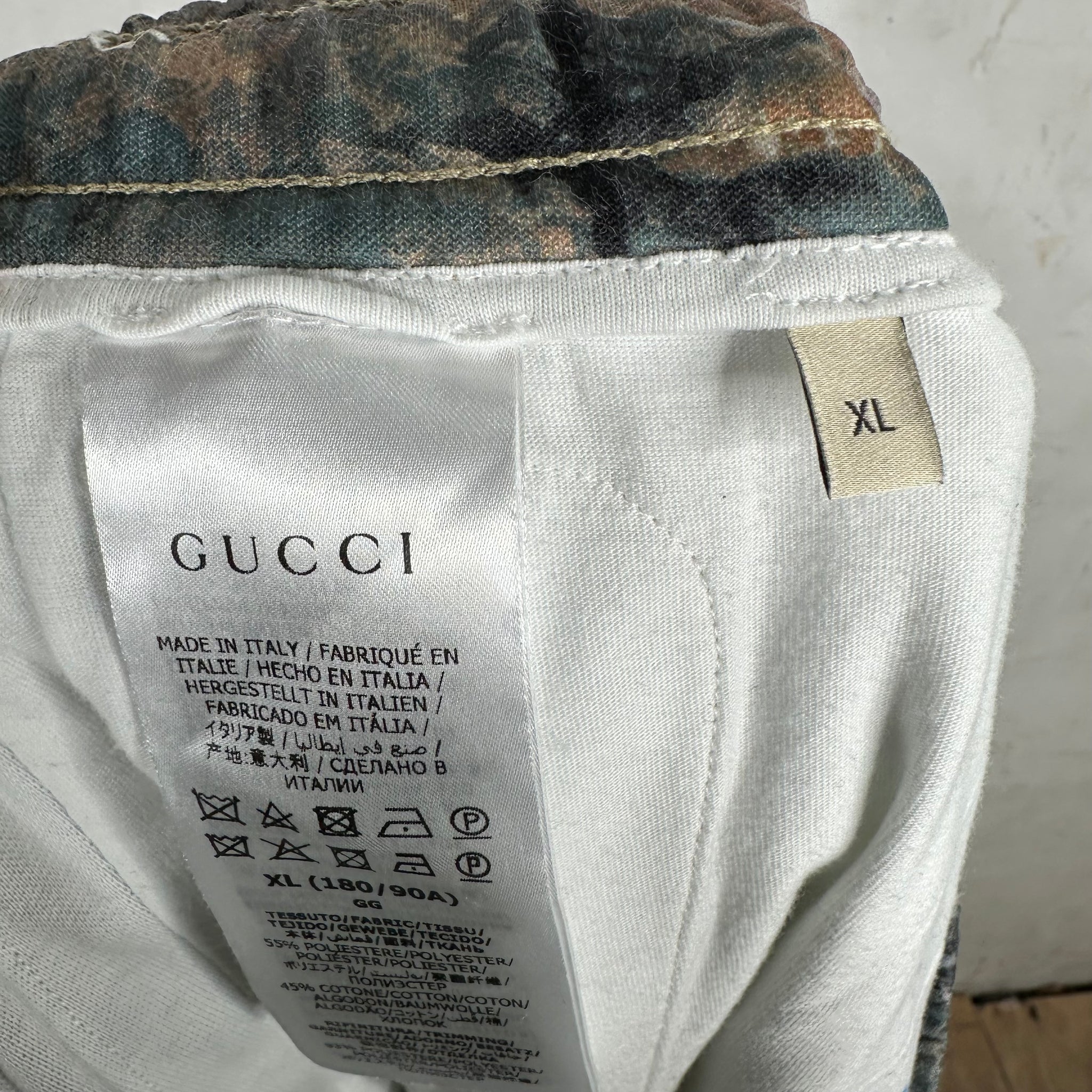 Gucci x The North Face Forest Print Track Trousers