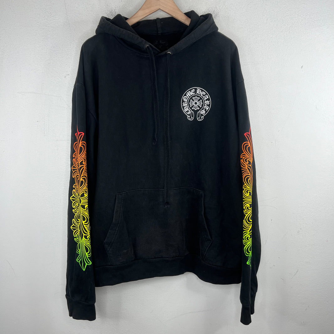 Chrome Hearts Gradient Circle/Fleur Hoodie