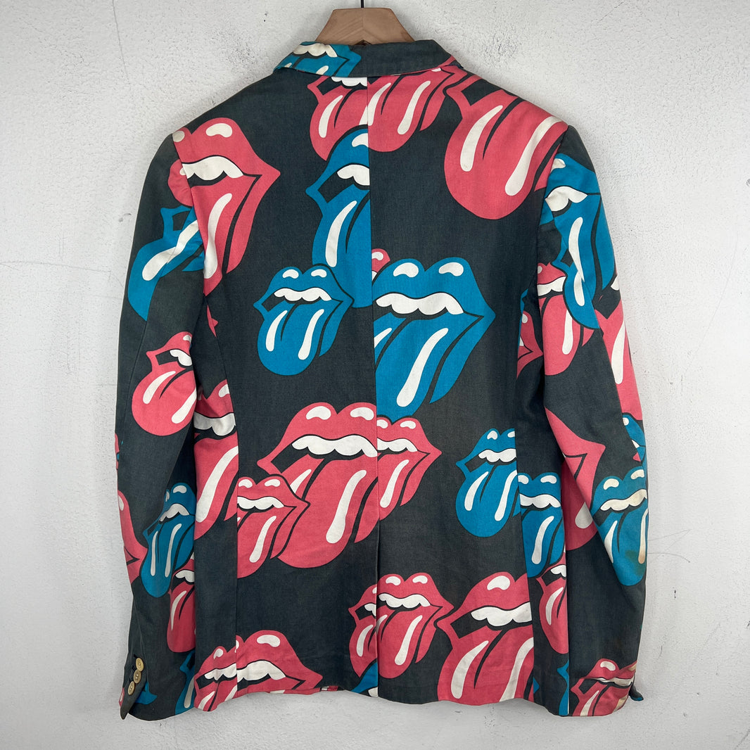 CDG Rolling Stones Lippy Blazer