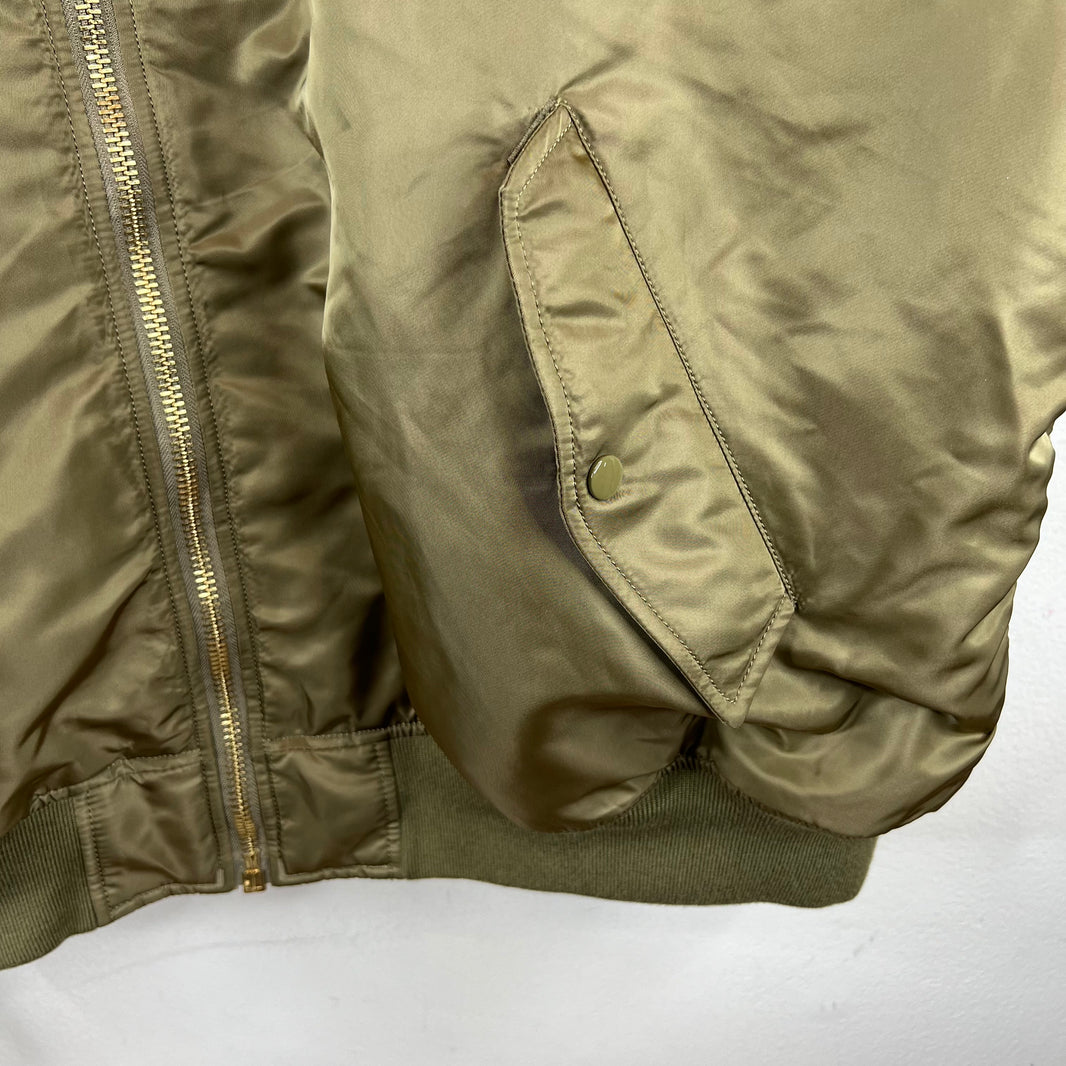 Vetements Alpha Industries Double Zip Bomber Jacket