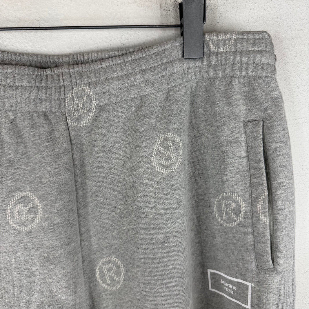 Martine Rose R Logo Baggy Sweatpants