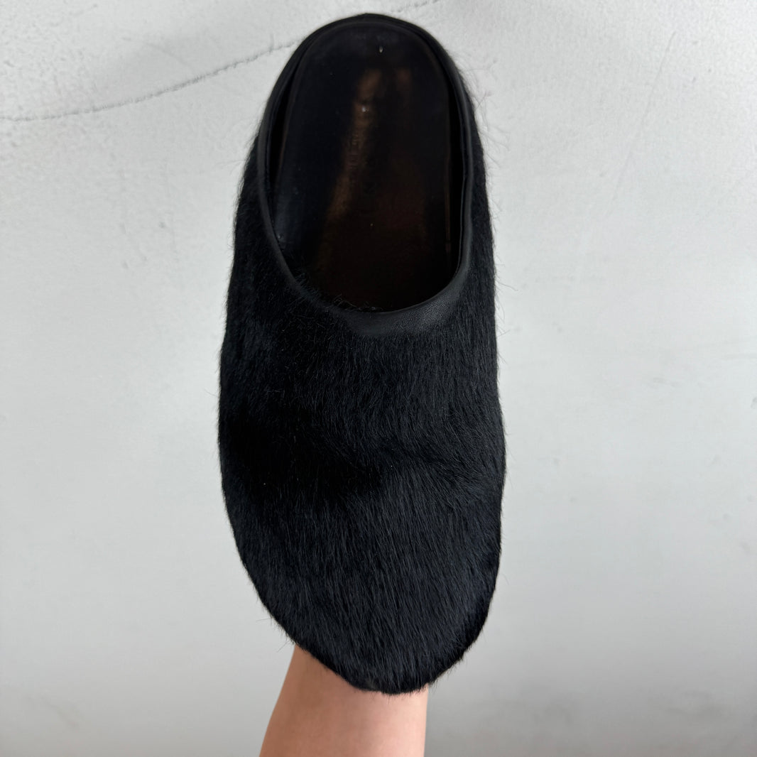 Marni Black Fussbett Mules