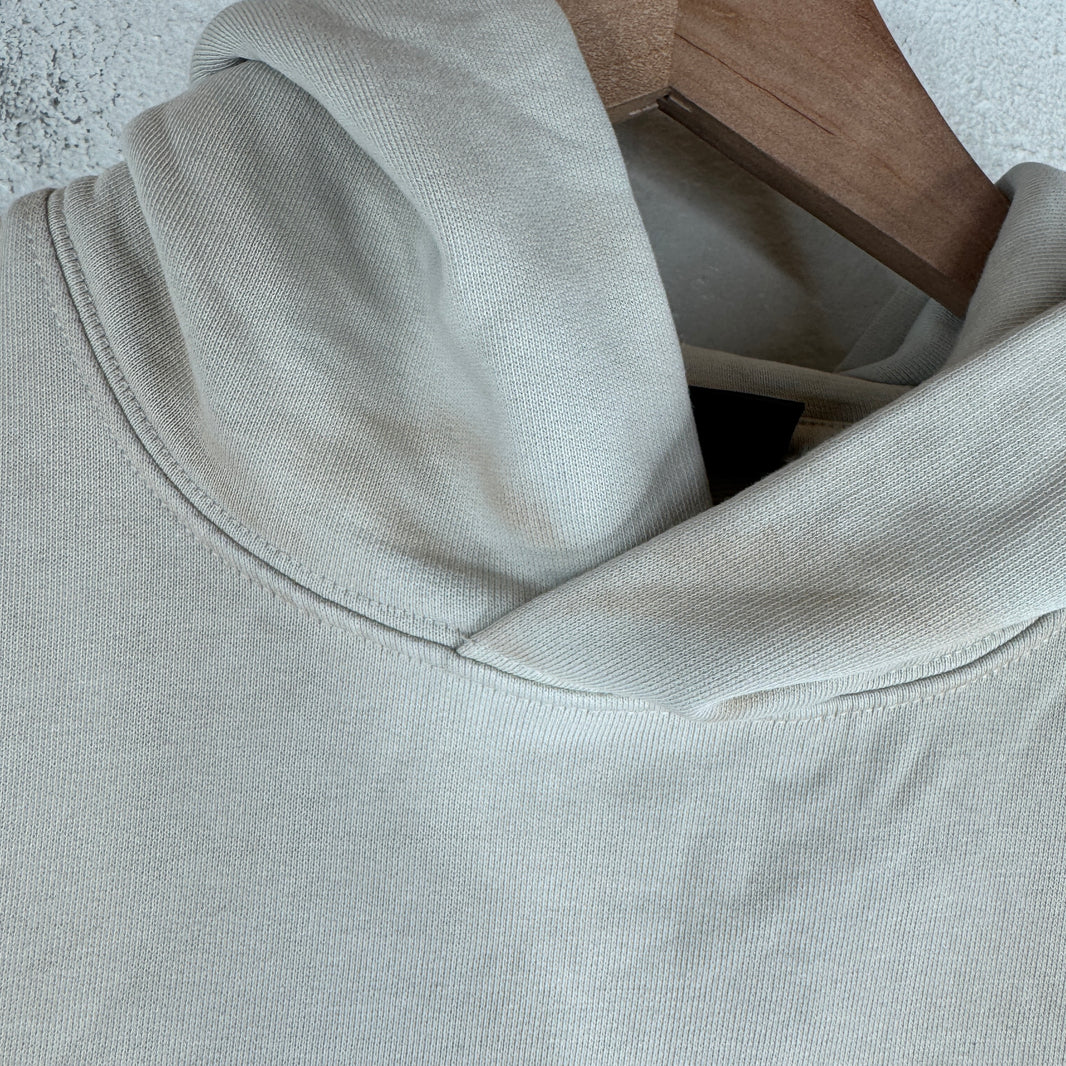 Balenciaga Waistband Embroidered Logo Hoodie