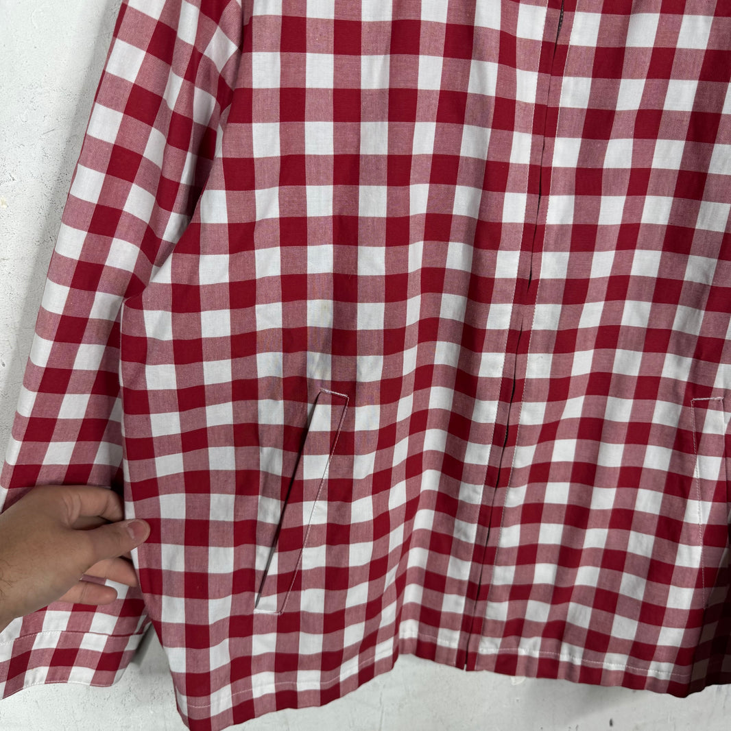 Prada Picnic Plaid Work Jacket
