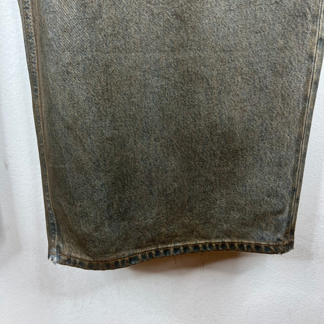 Acne Studios Baggy Waxed Jeans